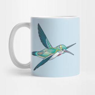 Mandala Hummingbird Mug